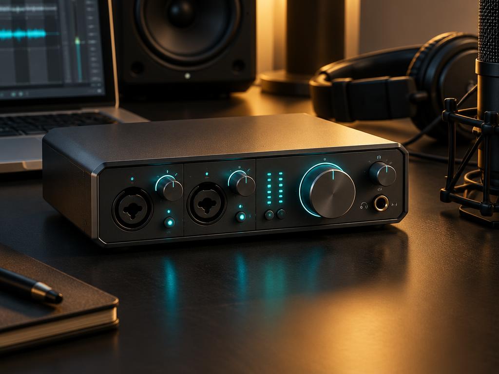 Illustrative audio interface